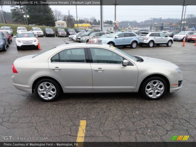 Smokestone Metallic / Medium Light Stone 2010 Ford Fusion SE V6
