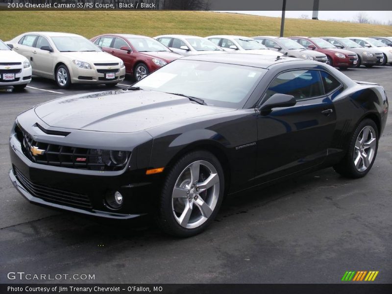 Black / Black 2010 Chevrolet Camaro SS/RS Coupe