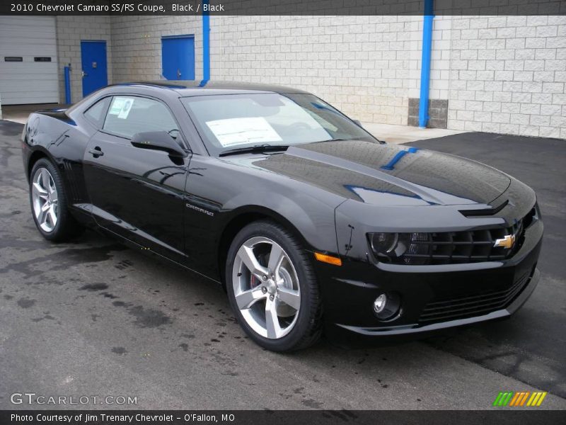 Black / Black 2010 Chevrolet Camaro SS/RS Coupe