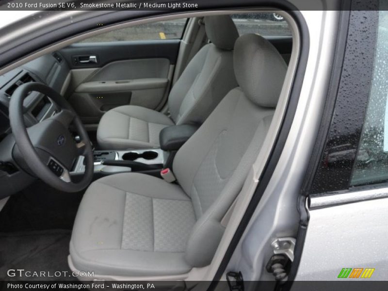 Smokestone Metallic / Medium Light Stone 2010 Ford Fusion SE V6