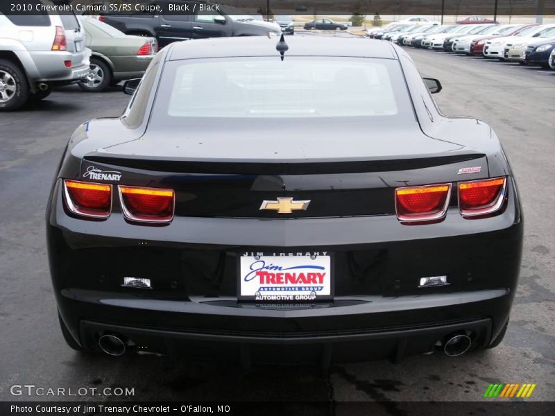 Black / Black 2010 Chevrolet Camaro SS/RS Coupe