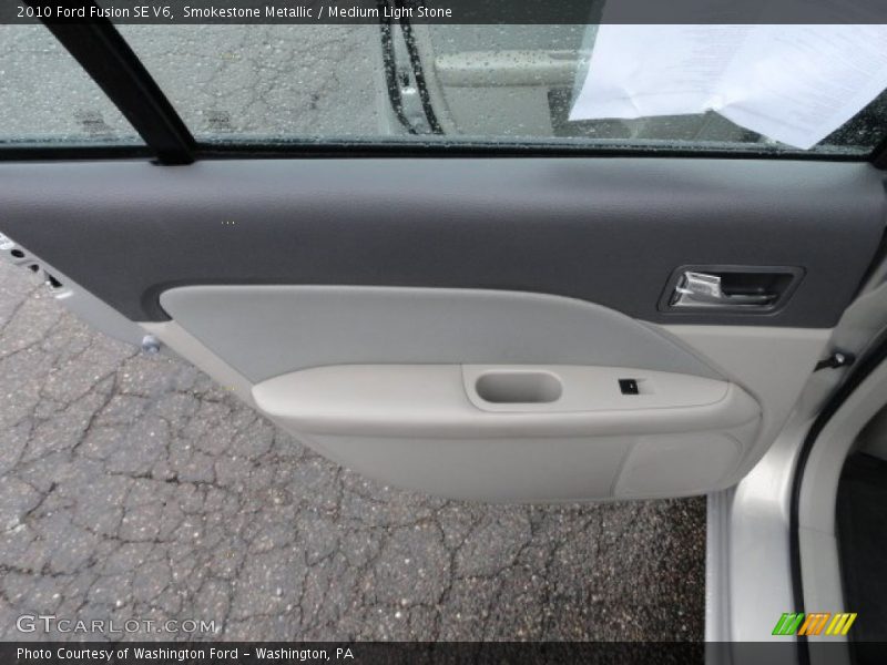 Smokestone Metallic / Medium Light Stone 2010 Ford Fusion SE V6