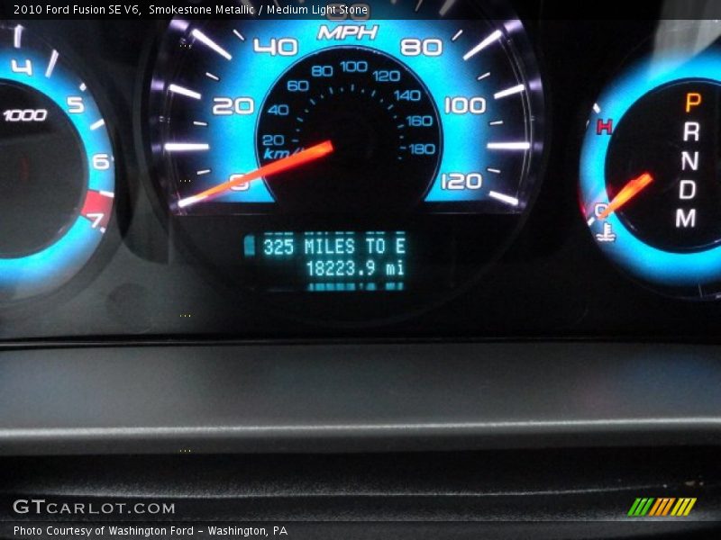 Smokestone Metallic / Medium Light Stone 2010 Ford Fusion SE V6