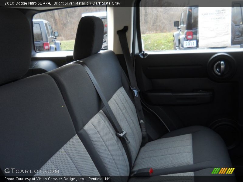 Bright Silver Metallic / Dark Slate Gray 2010 Dodge Nitro SE 4x4