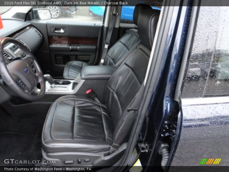  2010 Flex SEL EcoBoost AWD Charcoal Black Interior