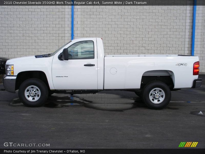  2010 Silverado 3500HD Work Truck Regular Cab 4x4 Summit White