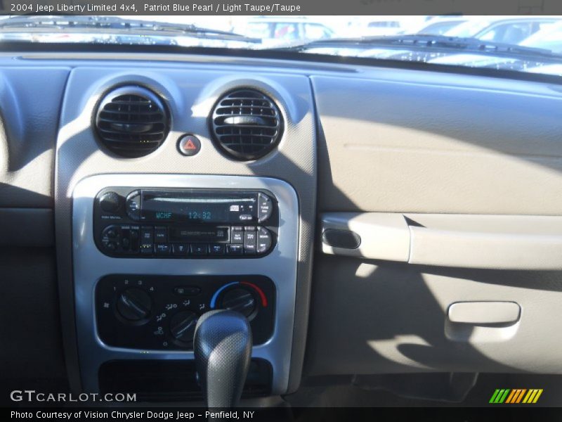 Patriot Blue Pearl / Light Taupe/Taupe 2004 Jeep Liberty Limited 4x4