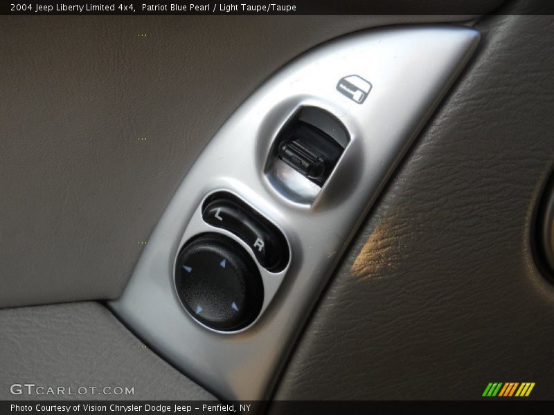 Patriot Blue Pearl / Light Taupe/Taupe 2004 Jeep Liberty Limited 4x4