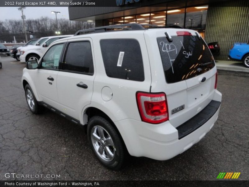 White Suede / Stone 2012 Ford Escape XLT 4WD