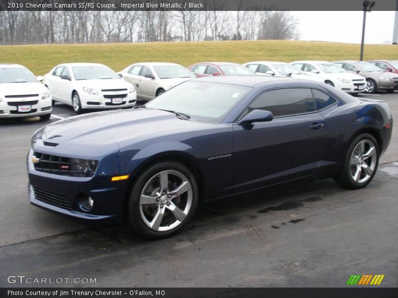 Imperial Blue Metallic / Black 2010 Chevrolet Camaro SS/RS Coupe