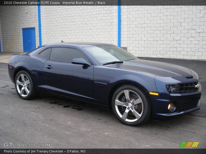 Imperial Blue Metallic / Black 2010 Chevrolet Camaro SS/RS Coupe