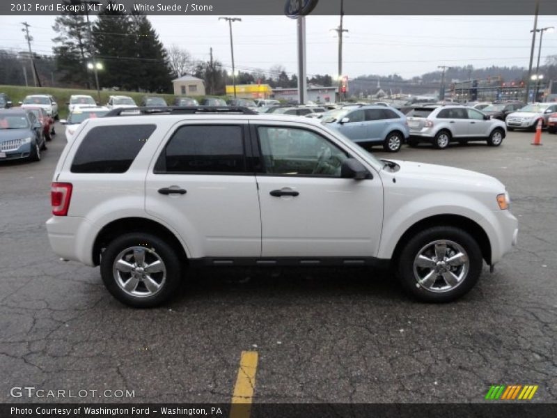 White Suede / Stone 2012 Ford Escape XLT 4WD