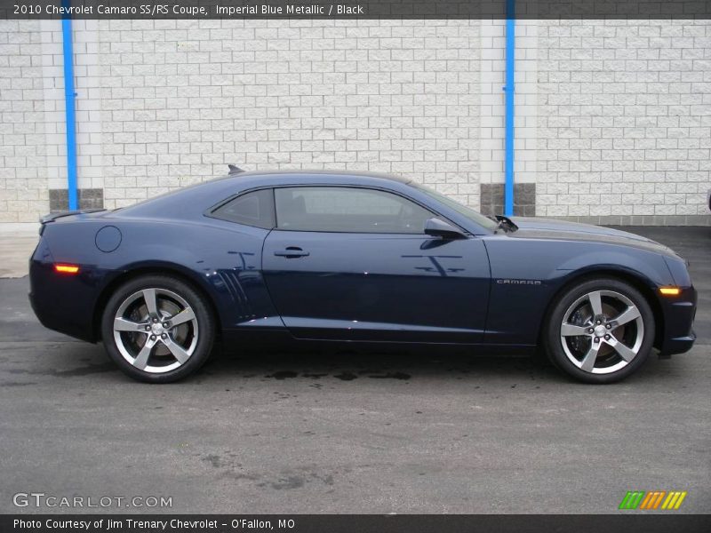 Imperial Blue Metallic / Black 2010 Chevrolet Camaro SS/RS Coupe
