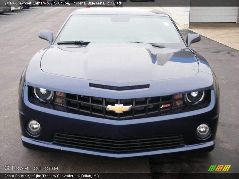 Imperial Blue Metallic / Black 2010 Chevrolet Camaro SS/RS Coupe