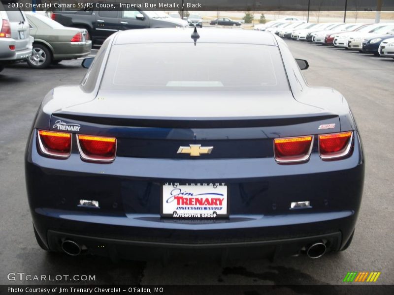 Imperial Blue Metallic / Black 2010 Chevrolet Camaro SS/RS Coupe