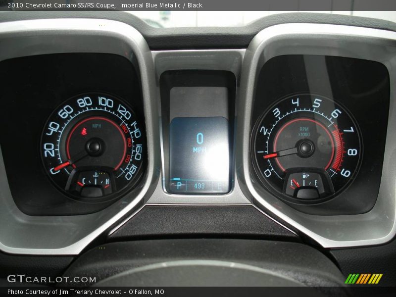 Imperial Blue Metallic / Black 2010 Chevrolet Camaro SS/RS Coupe