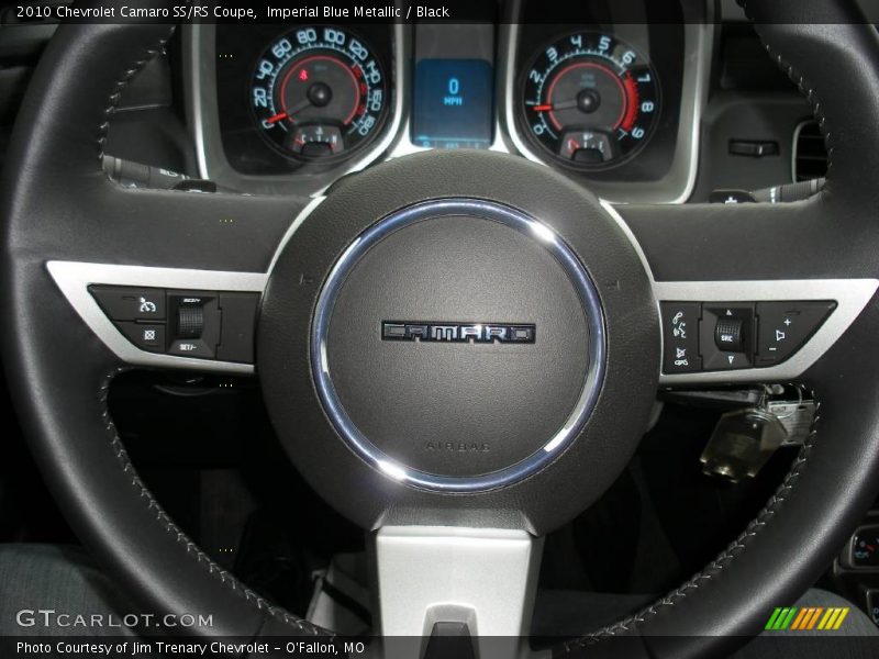 Imperial Blue Metallic / Black 2010 Chevrolet Camaro SS/RS Coupe