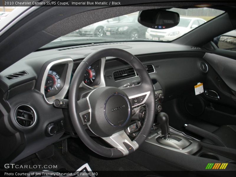 Imperial Blue Metallic / Black 2010 Chevrolet Camaro SS/RS Coupe