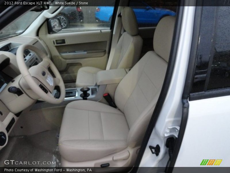 White Suede / Stone 2012 Ford Escape XLT 4WD