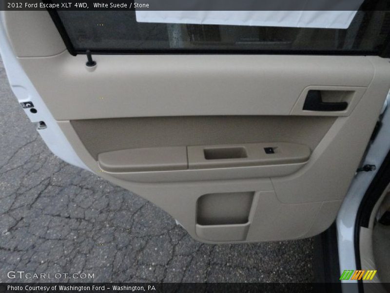 White Suede / Stone 2012 Ford Escape XLT 4WD