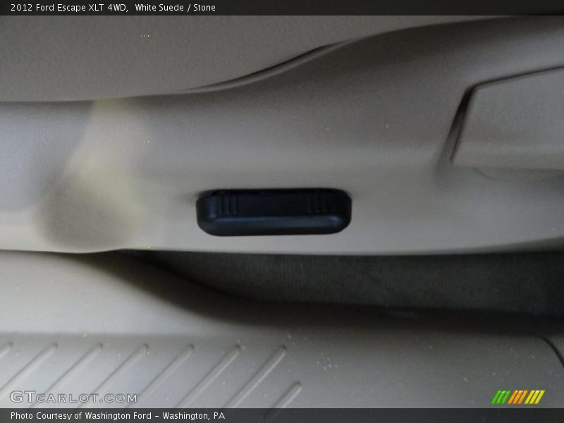White Suede / Stone 2012 Ford Escape XLT 4WD