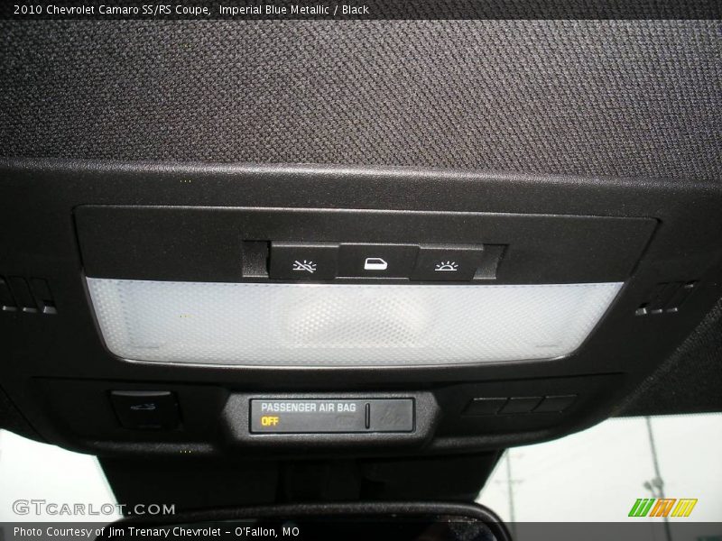 Imperial Blue Metallic / Black 2010 Chevrolet Camaro SS/RS Coupe