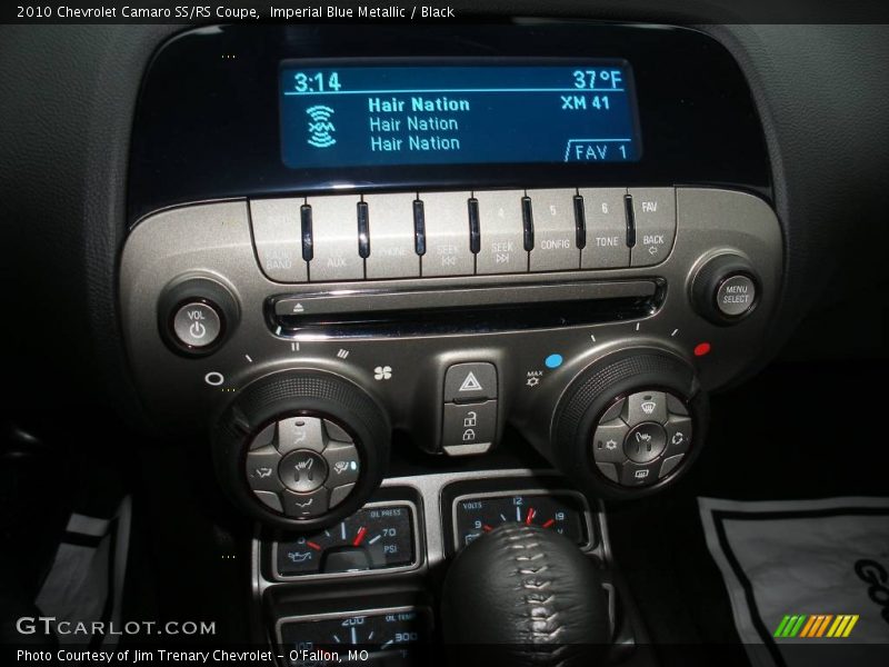 Imperial Blue Metallic / Black 2010 Chevrolet Camaro SS/RS Coupe