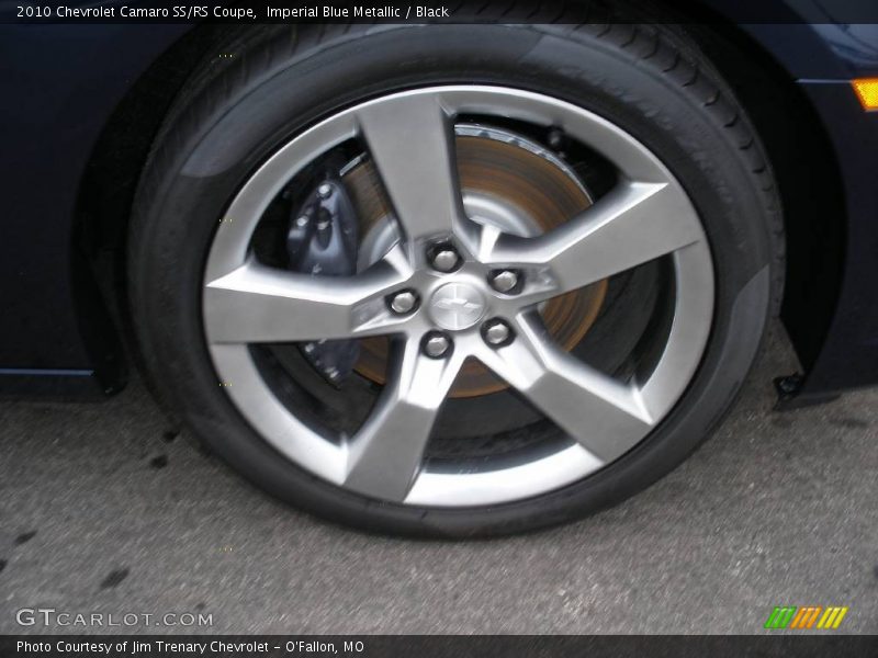 Imperial Blue Metallic / Black 2010 Chevrolet Camaro SS/RS Coupe