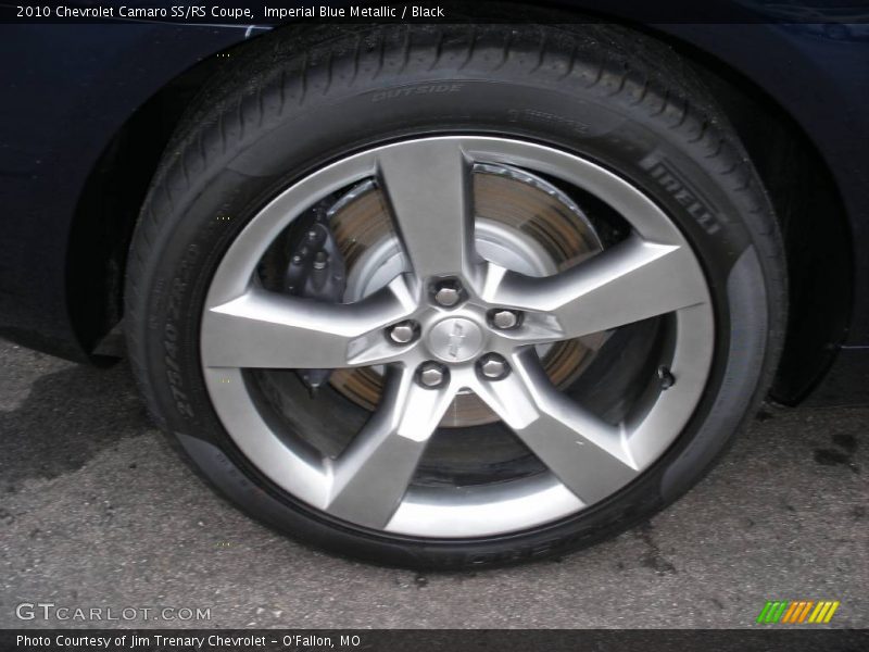 Imperial Blue Metallic / Black 2010 Chevrolet Camaro SS/RS Coupe