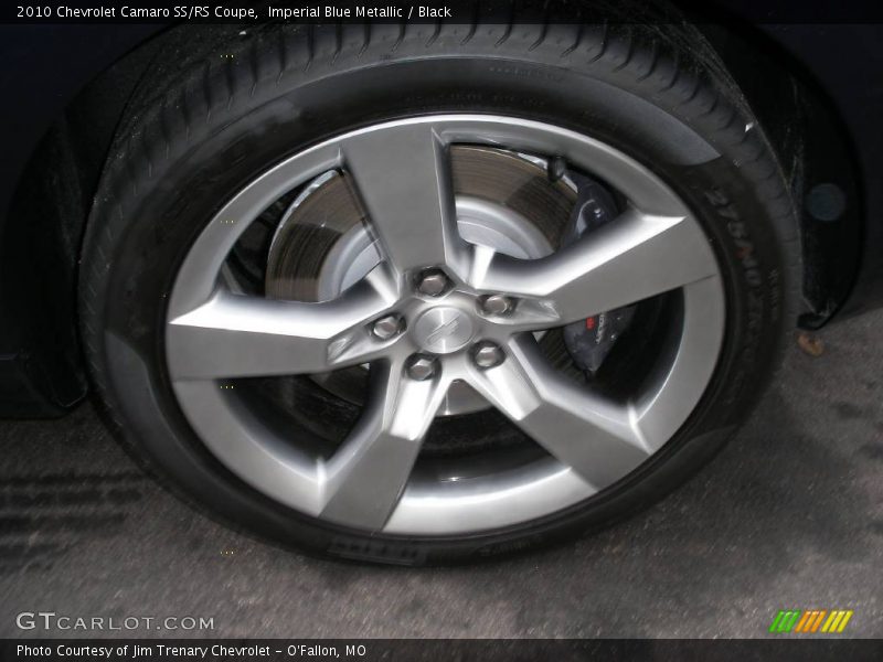 Imperial Blue Metallic / Black 2010 Chevrolet Camaro SS/RS Coupe