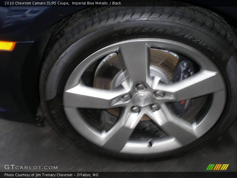 Imperial Blue Metallic / Black 2010 Chevrolet Camaro SS/RS Coupe