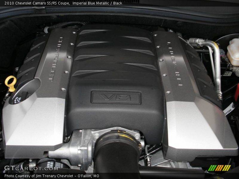 Imperial Blue Metallic / Black 2010 Chevrolet Camaro SS/RS Coupe