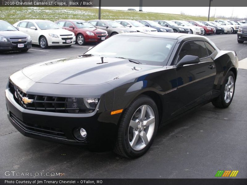 Black / Black 2010 Chevrolet Camaro LT Coupe