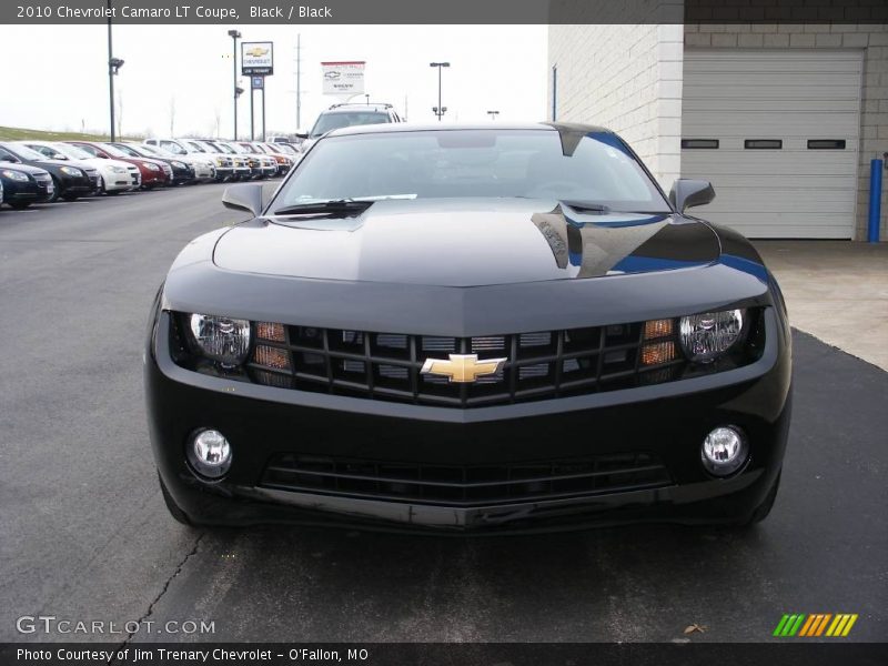 Black / Black 2010 Chevrolet Camaro LT Coupe