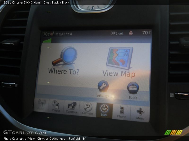 Gloss Black / Black 2011 Chrysler 300 C Hemi
