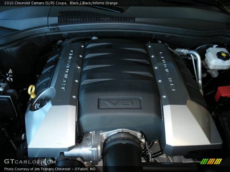 Black / Black/Inferno Orange 2010 Chevrolet Camaro SS/RS Coupe