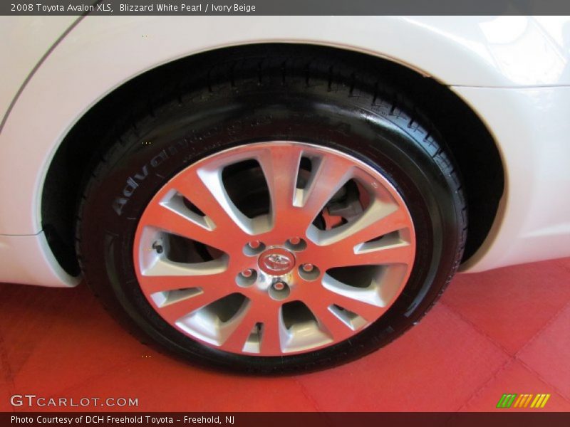 Blizzard White Pearl / Ivory Beige 2008 Toyota Avalon XLS