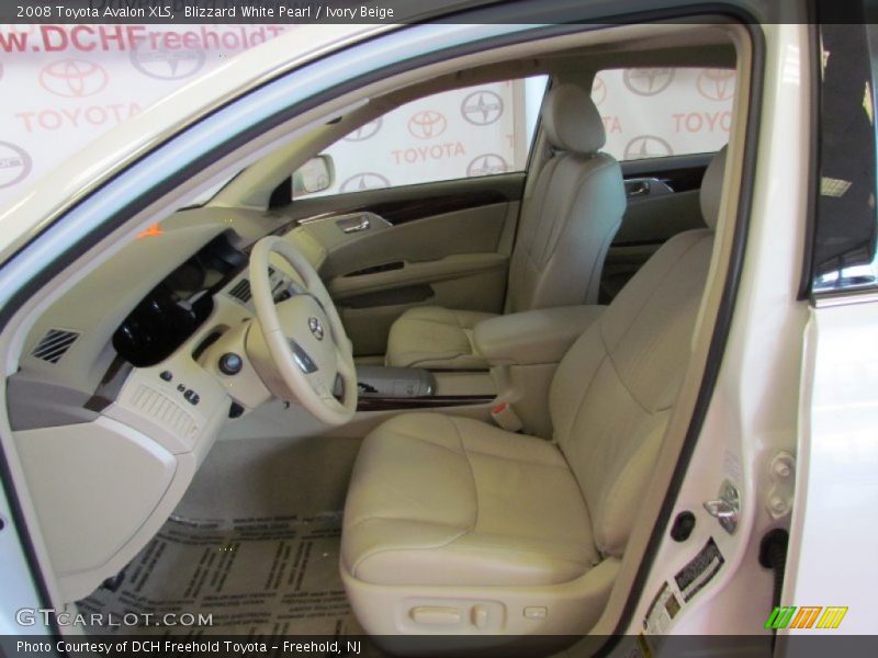 Blizzard White Pearl / Ivory Beige 2008 Toyota Avalon XLS