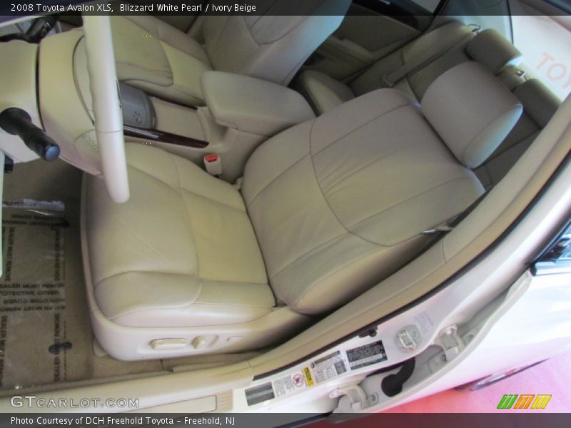 Blizzard White Pearl / Ivory Beige 2008 Toyota Avalon XLS