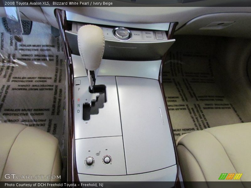 Blizzard White Pearl / Ivory Beige 2008 Toyota Avalon XLS
