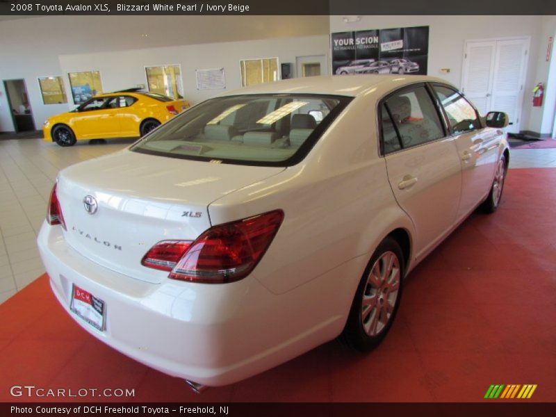 Blizzard White Pearl / Ivory Beige 2008 Toyota Avalon XLS