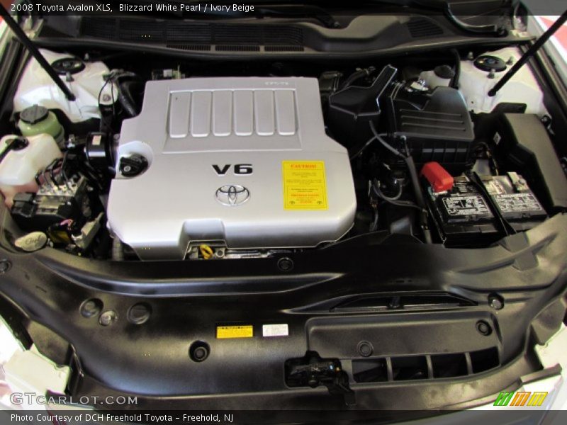 Blizzard White Pearl / Ivory Beige 2008 Toyota Avalon XLS
