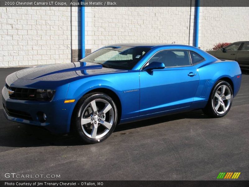 Aqua Blue Metallic / Black 2010 Chevrolet Camaro LT Coupe