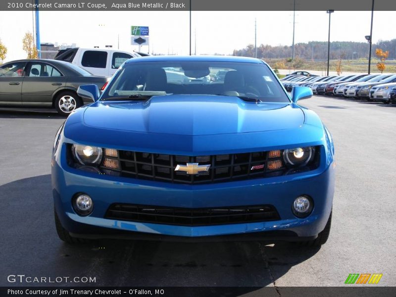 Aqua Blue Metallic / Black 2010 Chevrolet Camaro LT Coupe