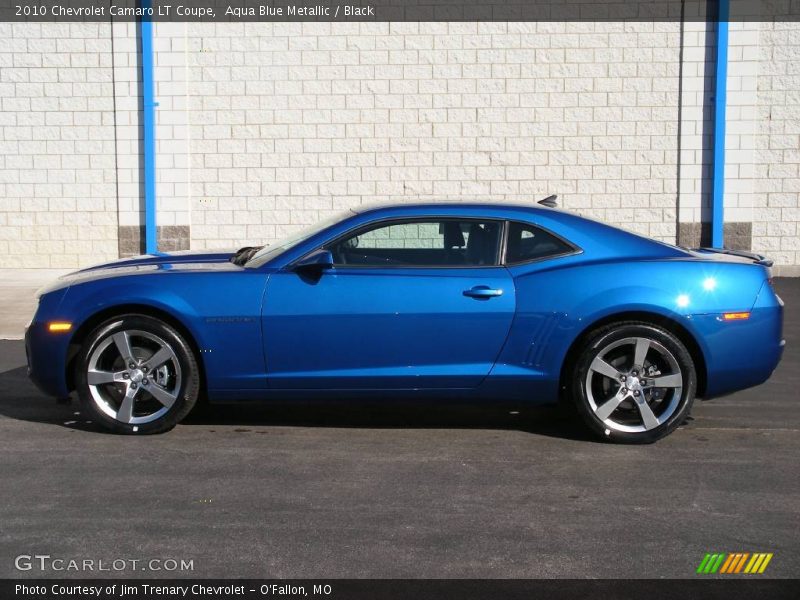 Aqua Blue Metallic / Black 2010 Chevrolet Camaro LT Coupe