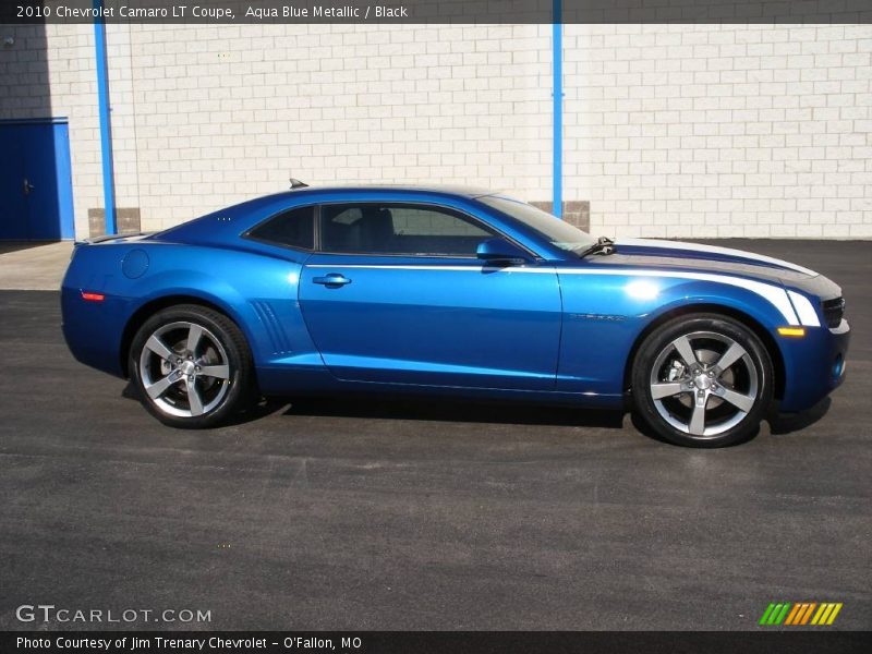 Aqua Blue Metallic / Black 2010 Chevrolet Camaro LT Coupe