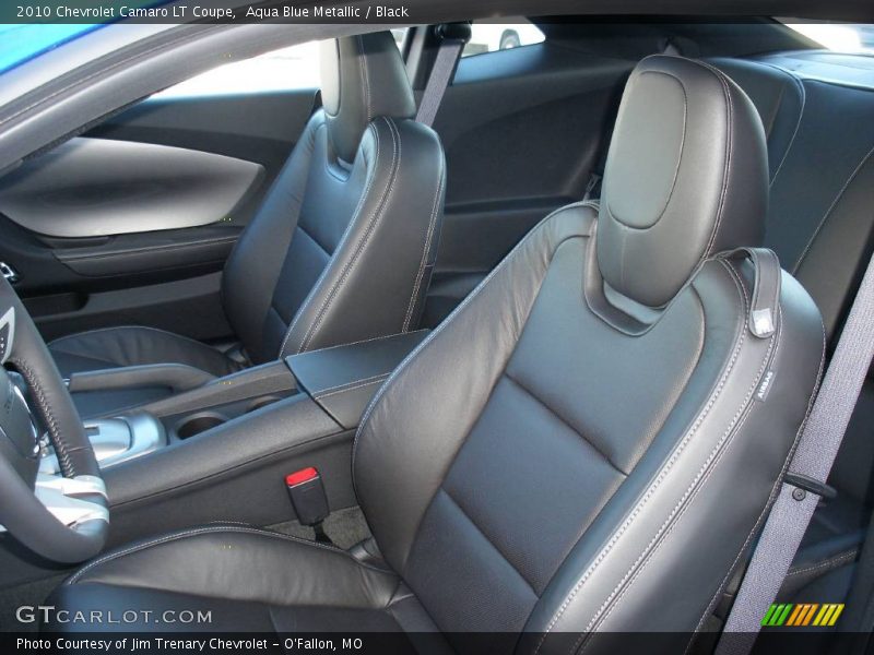 Aqua Blue Metallic / Black 2010 Chevrolet Camaro LT Coupe