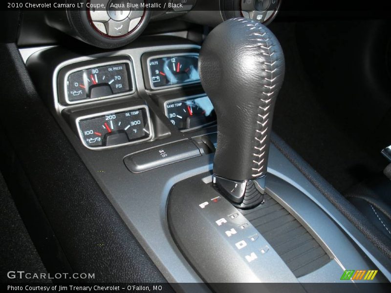 Aqua Blue Metallic / Black 2010 Chevrolet Camaro LT Coupe