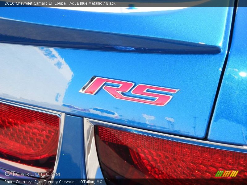 Aqua Blue Metallic / Black 2010 Chevrolet Camaro LT Coupe