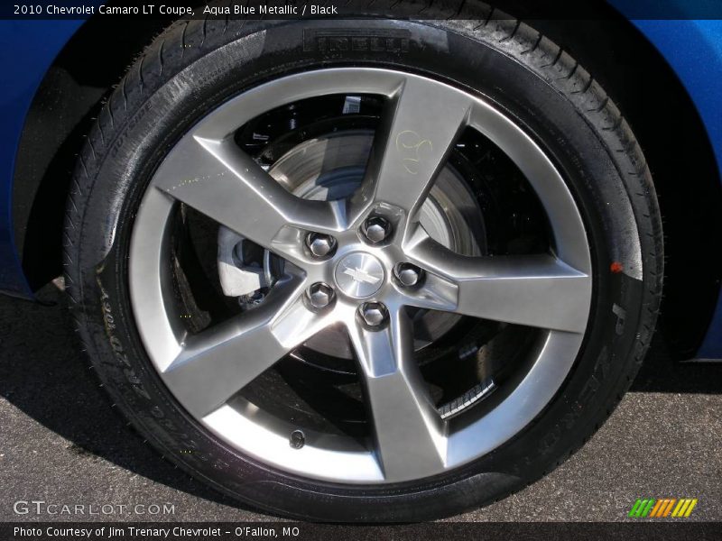 Aqua Blue Metallic / Black 2010 Chevrolet Camaro LT Coupe